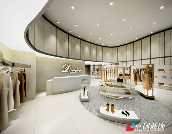 服裝店新穎獨(dú)特裝修風(fēng)格 讓服裝充滿了生命力