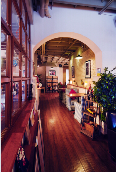 咖啡店裝修設計效果圖