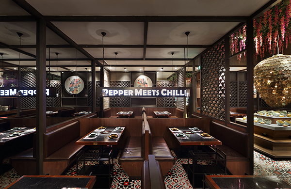 特色火鍋店裝修設計效果圖