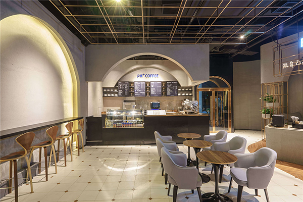 咖啡店裝修效果圖-咖啡店裝修設計欣賞-卓創裝飾